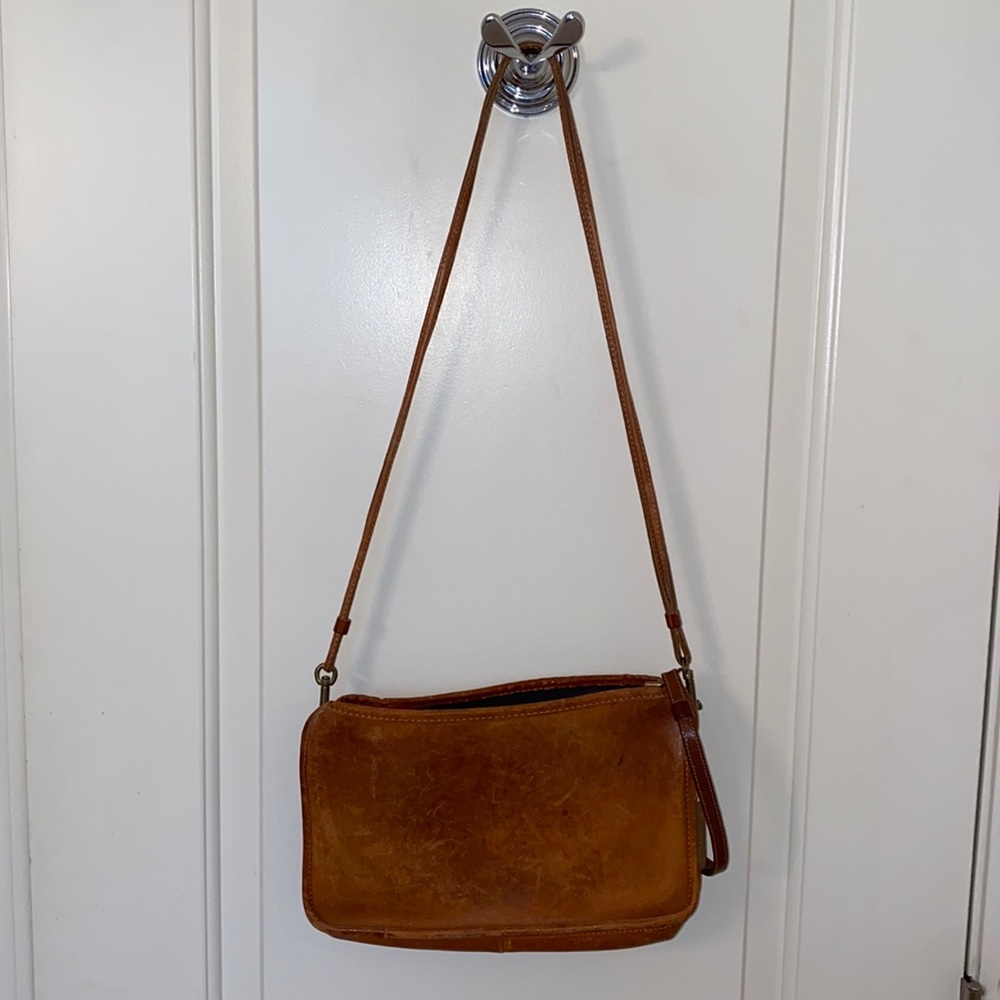 Vintage Coach Tan Shoulder Bag